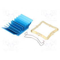 ATS-50290G-C1-R0; Heatsink: extruded; grilled; BGA; blue; L: 29mm; W: 29mm; H: 12.5mm; Advanced Thermal Solutions