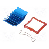 ATS-50300G-C1-R0; Heatsink: extruded; grilled; BGA; blue; L: 30mm; W: 30mm; H: 12.5mm; Advanced Thermal Solutions
