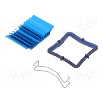 ATS-50310B-C1-R0; Heatsink: extruded; grilled; BGA; blue; L: 31mm; W: 31mm; H: 7.5mm; Advanced Thermal Solutions