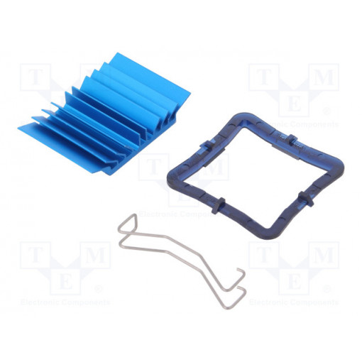ATS-50310B-C1-R0; Heatsink: extruded; grilled; BGA; blue; L: 31mm; W: 31mm; H: 7.5mm; Advanced Thermal Solutions