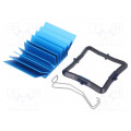 ATS-50310G-C1-R0; Heatsink: extruded; grilled; BGA; blue; L: 31mm; W: 31mm; H: 12.5mm; Advanced Thermal Solutions ATS-50310G-C1-R0; Heatsink: extruded; grilled; BGA; blue; L: 31mm; W: 31mm; H: 12.5mm; Advanced Thermal Solutions
