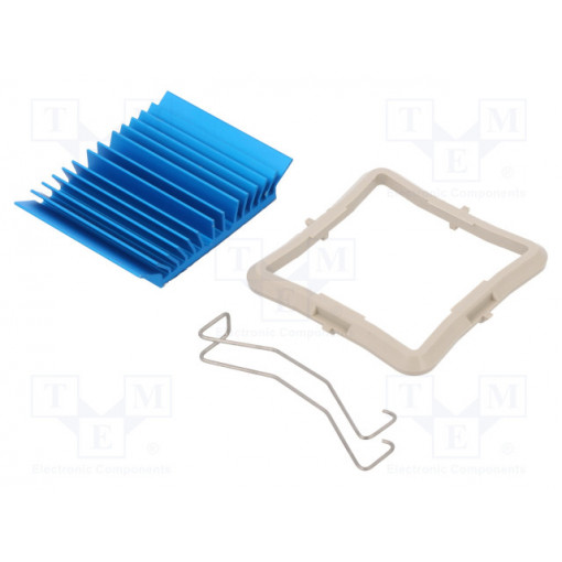 ATS-50350B-C1-R0; Heatsink: extruded; grilled; BGA; blue; L: 35mm; W: 35mm; H: 7.5mm; Advanced Thermal Solutions