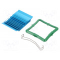 ATS-50400B-C1-R0; Heatsink: extruded; grilled; BGA; blue; L: 40mm; W: 40mm; H: 7.5mm; Advanced Thermal Solutions