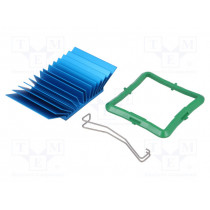 ATS-50400G-C1-R0; Heatsink: extruded; grilled; BGA; blue; L: 40mm; W: 42.5mm; H: 12.5mm; Advanced Thermal Solutions