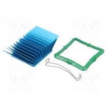 ATS-50400P-C1-R0; Heatsink: extruded; grilled; BGA; blue; L: 40mm; W: 40mm; H: 17.5mm; Advanced Thermal Solutions