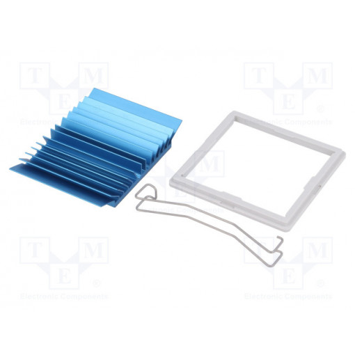 ATS-50425B-C1-R0; Heatsink: extruded; grilled; BGA; blue; L: 42.5mm; W: 42.5mm; H: 7.5mm; Advanced Thermal Solutions