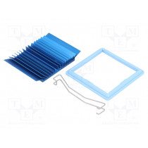ATS-50450B-C1-R0; Heatsink: extruded; grilled; BGA; blue; L: 45mm; W: 45mm; H: 7.5mm; Advanced Thermal Solutions