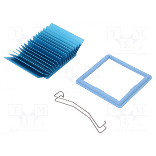 ATS-50450G-C1-R0; Heatsink: extruded; grilled; BGA; blue; L: 45mm; W: 45mm; H: 12.5mm; Advanced Thermal Solutions