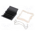 ATS-51210D-C1-R0; Heatsink: extruded; grilled; BGA; black; L: 21mm; W: 21mm; H: 9.5mm; Advanced Thermal Solutions