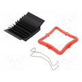 ATS-51270D-C1-R0; Heatsink: extruded; grilled; BGA; black; L: 27mm; W: 27mm; H: 9.5mm; Advanced Thermal Solutions