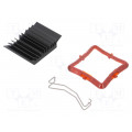 ATS-51300D-C1-R0; Heatsink: extruded; grilled; BGA; black; L: 30mm; W: 30mm; H: 9.5mm; Advanced Thermal Solutions