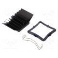 ATS-51310K-C1-R0; Heatsink: extruded; grilled; BGA; black; L: 31mm; W: 31mm; H: 14.5mm; Advanced Thermal Solutions