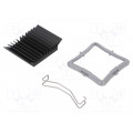 ATS-51325D-C1-R0; Heatsink: extruded; grilled; BGA; black; L: 32.5mm; W: 32.5mm; 6°C/W; Advanced Thermal Solutions