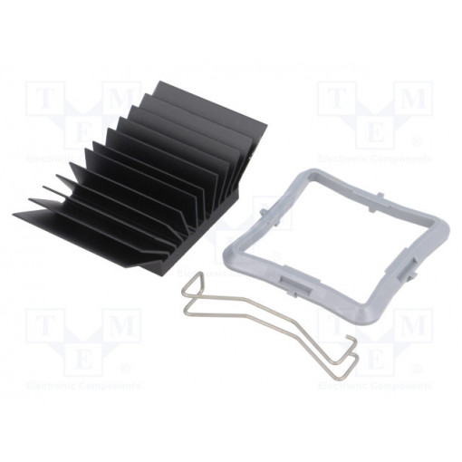 ATS-51325K-C1-R0; Heatsink: extruded; grilled; BGA; black; L: 32.5mm; W: 32.5mm; Advanced Thermal Solutions