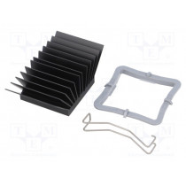 ATS-51325R-C1-R0; Heatsink: extruded; grilled; BGA; black; L: 32.5mm; W: 32.5mm; Advanced Thermal Solutions