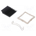 ATS-51350D-C1-R0; Heatsink: extruded; grilled; BGA; black; L: 35mm; W: 35mm; H: 9.5mm; Advanced Thermal Solutions ATS-51350D-C1-R0; Heatsink: extruded; grilled; BGA; black; L: 35mm; W: 35mm; H: 9.5mm; Advanced Thermal Solutions