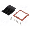 ATS-51375D-C1-R0; Heatsink: extruded; grilled; BGA; black; L: 37.5mm; W: 37.5mm; Advanced Thermal Solutions ATS-51375D-C1-R0; Heatsink: extruded; grilled; BGA; black; L: 37.5mm; W: 37.5mm; Advanced Thermal Solutions