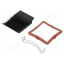 ATS-51375D-C1-R0; Heatsink: extruded; grilled; BGA; black; L: 37.5mm; W: 37.5mm; Advanced Thermal Solutions