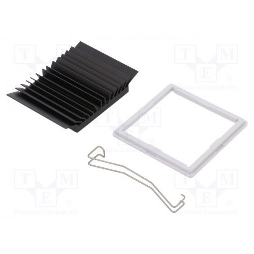 ATS-51425D-C1-R0; Heatsink: extruded; grilled; BGA; black; L: 42.5mm; W: 42.5mm; Advanced Thermal Solutions