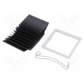 ATS-51425K-C1-R0; Heatsink: extruded; grilled; BGA; black; L: 42.5mm; W: 42.5mm; Advanced Thermal Solutions ATS-51425K-C1-R0; Heatsink: extruded; grilled; BGA; black; L: 42.5mm; W: 42.5mm; Advanced Thermal Solutions