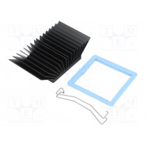 ATS-51450R-C1-R0; Heatsink: extruded; grilled; BGA; black; L: 45mm; W: 45mm; H: 19.5mm; Advanced Thermal Solutions