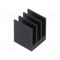 ATS-54150R-C1-R0; Heatsink: extruded; grilled; BGA; black; L: 15mm; W: 15mm; H: 19.5mm; Advanced Thermal Solutions ATS-54150R-C1-R0; Heatsink: extruded; grilled; BGA; black; L: 15mm; W: 15mm; H: 19.5mm; Advanced Thermal Solutions