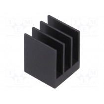 ATS-54150R-C1-R0; Heatsink: extruded; grilled; BGA; black; L: 15mm; W: 15mm; H: 19.5mm; Advanced Thermal Solutions