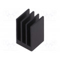 ATS-54150W-C1-R0; Heatsink: extruded; grilled; BGA; black; L: 15mm; W: 15mm; H: 24.5mm; Advanced Thermal Solutions ATS-54150W-C1-R0; Heatsink: extruded; grilled; BGA; black; L: 15mm; W: 15mm; H: 24.5mm; Advanced Thermal Solutions