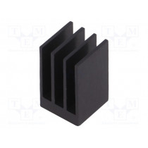 ATS-54150W-C1-R0; Heatsink: extruded; grilled; BGA; black; L: 15mm; W: 15mm; H: 24.5mm; Advanced Thermal Solutions