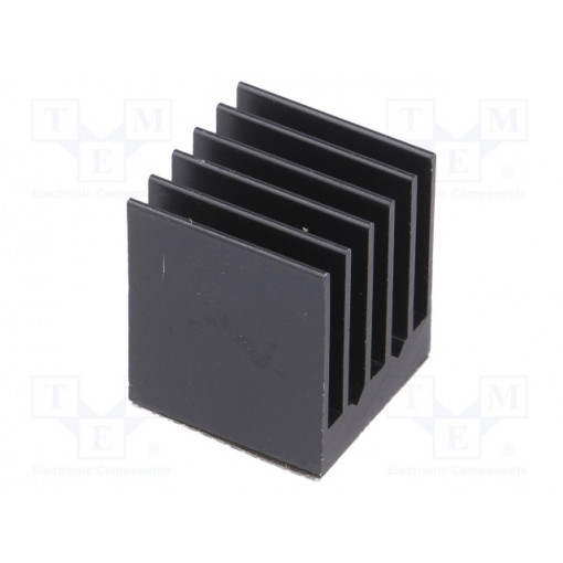 ATS-54170R-C1-R0; Heatsink: extruded; grilled; BGA; black; L: 17mm; W: 17mm; H: 19.5mm; Advanced Thermal Solutions