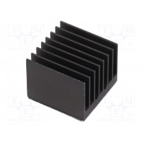ATS-54250R-C1-R0; Heatsink: extruded; grilled; BGA; black; L: 25mm; W: 25mm; H: 19.5mm; Advanced Thermal Solutions