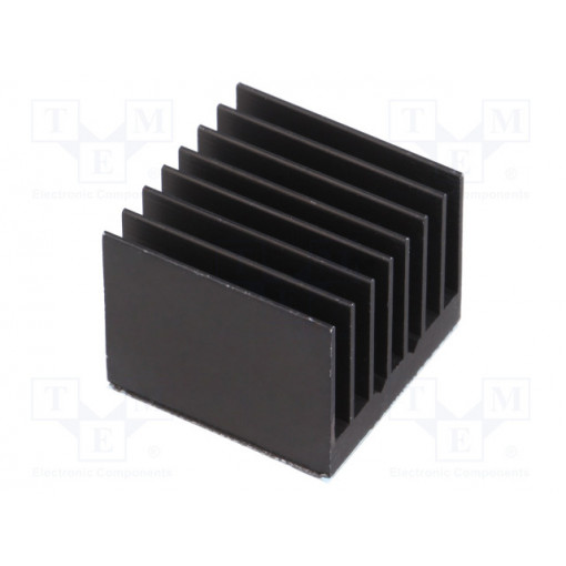 ATS-54250R-C1-R0; Heatsink: extruded; grilled; BGA; black; L: 25mm; W: 25mm; H: 19.5mm; Advanced Thermal Solutions
