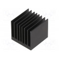 ATS-54270W-C1-R0; Heatsink: extruded; grilled; BGA; black; L: 27mm; W: 27mm; H: 24.5mm; Advanced Thermal Solutions ATS-54270W-C1-R0; Heatsink: extruded; grilled; BGA; black; L: 27mm; W: 27mm; H: 24.5mm; Advanced Thermal Solutions