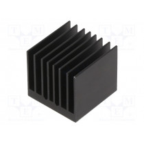 ATS-54270W-C1-R0; Heatsink: extruded; grilled; BGA; black; L: 27mm; W: 27mm; H: 24.5mm; Advanced Thermal Solutions
