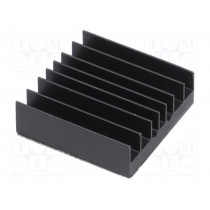 ATS-54290D-C1-R0; Heatsink: extruded; grilled; BGA; black; L: 29mm; W: 29mm; H: 9.5mm; Advanced Thermal Solutions