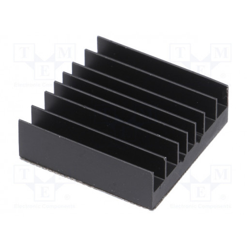 ATS-54290D-C1-R0; Heatsink: extruded; grilled; BGA; black; L: 29mm; W: 29mm; H: 9.5mm; Advanced Thermal Solutions