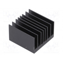 ATS-54310R-C1-R0; Heatsink: extruded; grilled; BGA; black; L: 31mm; W: 31mm; H: 19.5mm; Advanced Thermal Solutions