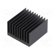 ATS-54325R-C1-R0; Heatsink: extruded; grilled; BGA; black; L: 32.5mm; W: 32.5mm; Advanced Thermal Solutions