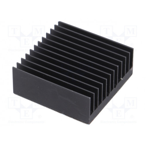 ATS-54375K-C1-R0; Heatsink: extruded; grilled; BGA; black; L: 37.5mm; W: 37.5mm; 5°C/W; Advanced Thermal Solutions