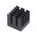 ATS-55150K-C1-R0; Heatsink: extruded; grilled; BGA; black; L: 15mm; W: 15mm; H: 14.5mm; Advanced Thermal Solutions