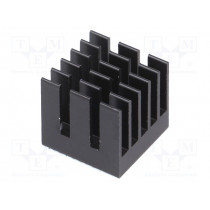 ATS-55150K-C1-R0; Heatsink: extruded; grilled; BGA; black; L: 15mm; W: 15mm; H: 14.5mm; Advanced Thermal Solutions