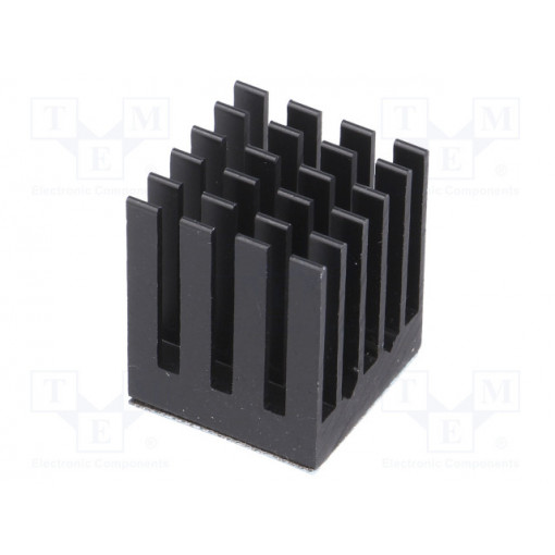 ATS-55170R-C1-R0; Heatsink: extruded; grilled; BGA; black; L: 17mm; W: 17mm; H: 19.5mm; Advanced Thermal Solutions