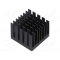 ATS-55250R-C1-R0; Heatsink: extruded; grilled; BGA; black; L: 25mm; W: 25mm; H: 19.5mm; Advanced Thermal Solutions