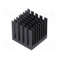 ATS-55250W-C1-R0; Heatsink: extruded; grilled; BGA; black; L: 25mm; W: 25mm; H: 24.5mm; Advanced Thermal Solutions
