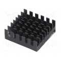 ATS-55270D-C1-R0; Heatsink: extruded; grilled; BGA; black; L: 27mm; W: 27mm; H: 9.5mm; Advanced Thermal Solutions ATS-55270D-C1-R0; Heatsink: extruded; grilled; BGA; black; L: 27mm; W: 27mm; H: 9.5mm; Advanced Thermal Solutions