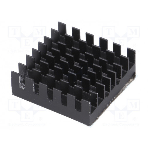 ATS-55270D-C1-R0; Heatsink: extruded; grilled; BGA; black; L: 27mm; W: 27mm; H: 9.5mm; Advanced Thermal Solutions