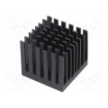 ATS-55270W-C1-R0; Heatsink: extruded; grilled; BGA; black; L: 27mm; W: 27mm; H: 24.5mm; Advanced Thermal Solutions ATS-55270W-C1-R0; Heatsink: extruded; grilled; BGA; black; L: 27mm; W: 27mm; H: 24.5mm; Advanced Thermal Solutions