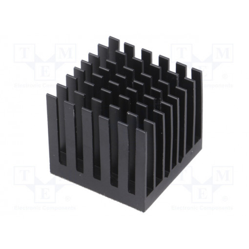 ATS-55270W-C1-R0; Heatsink: extruded; grilled; BGA; black; L: 27mm; W: 27mm; H: 24.5mm; Advanced Thermal Solutions