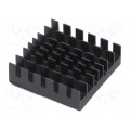 ATS-55300D-C1-R0; Heatsink: extruded; grilled; BGA; black; L: 30mm; W: 30mm; H: 9.5mm; Advanced Thermal Solutions ATS-55300D-C1-R0; Heatsink: extruded; grilled; BGA; black; L: 30mm; W: 30mm; H: 9.5mm; Advanced Thermal Solutions