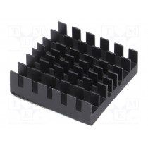 ATS-55300D-C1-R0; Heatsink: extruded; grilled; BGA; black; L: 30mm; W: 30mm; H: 9.5mm; Advanced Thermal Solutions
